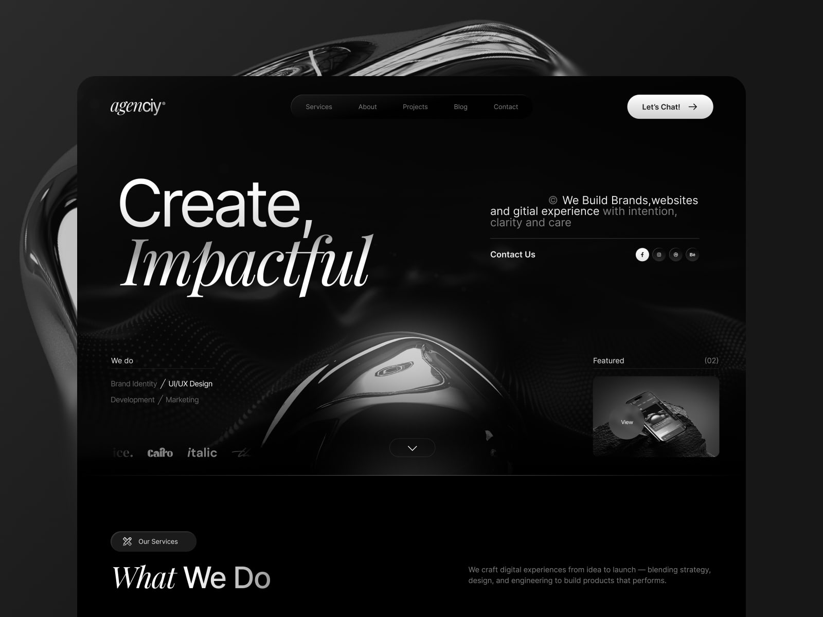Agenciy template cover