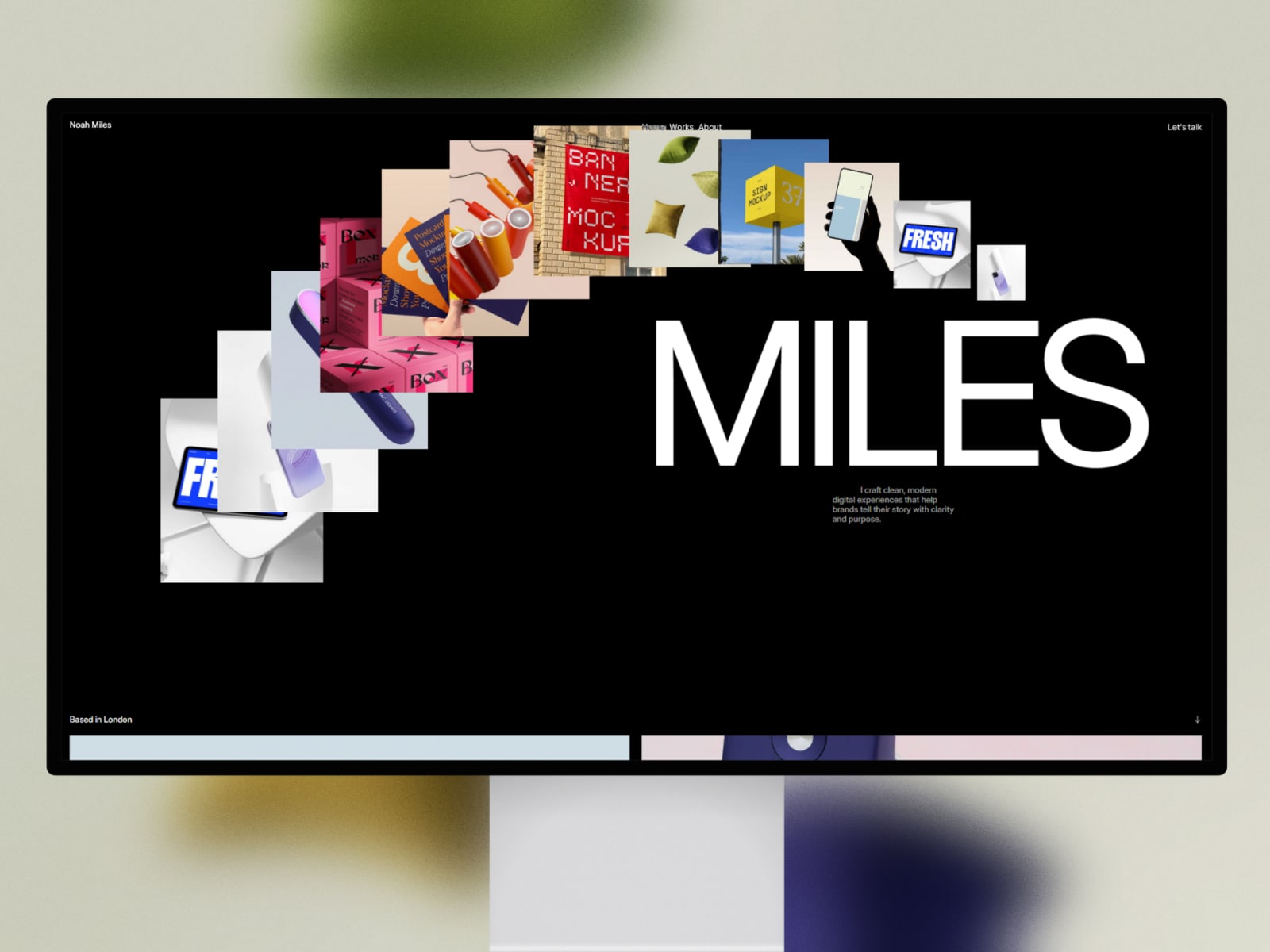 Miles template cover
