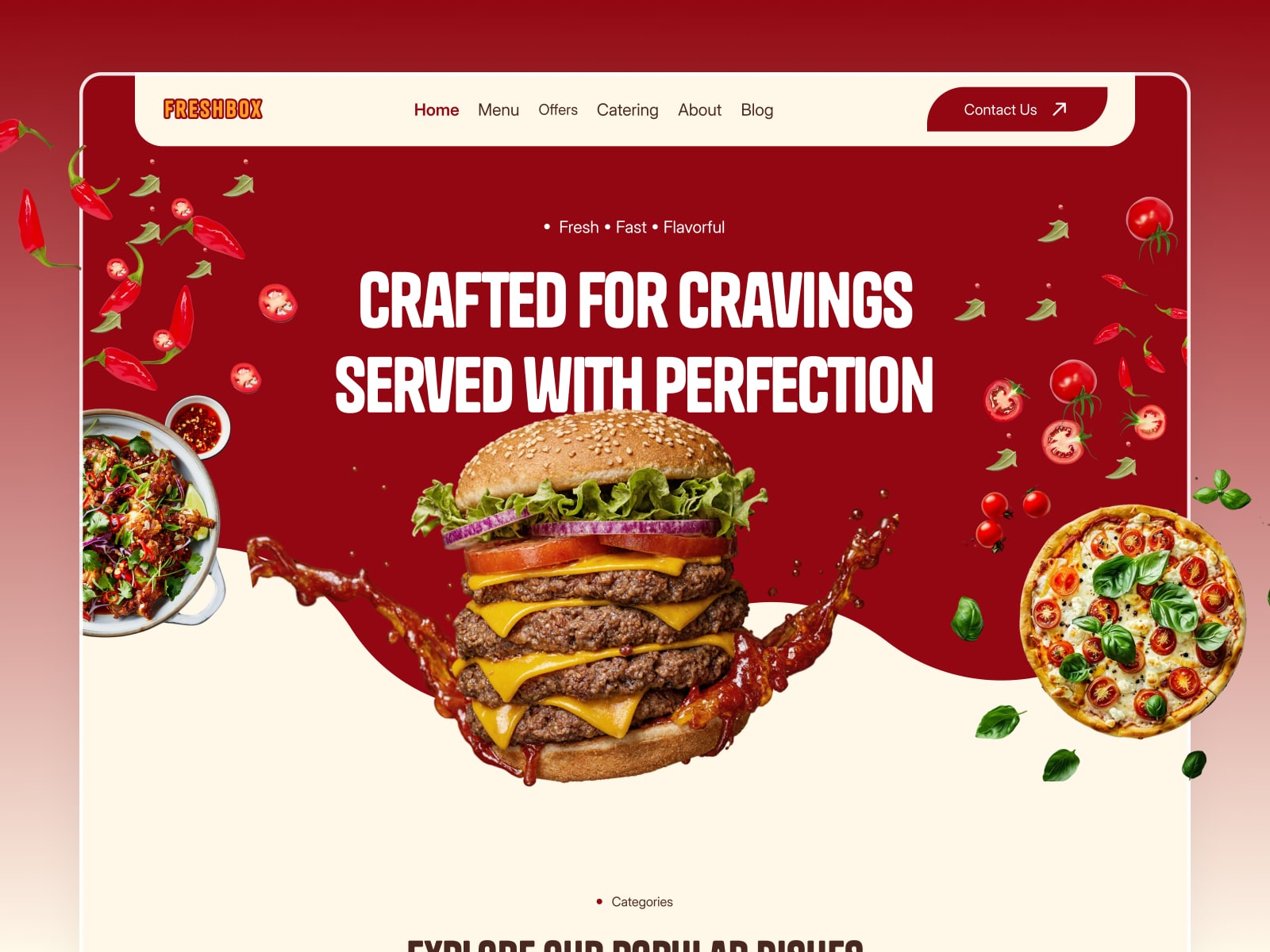 FreshBox template cover