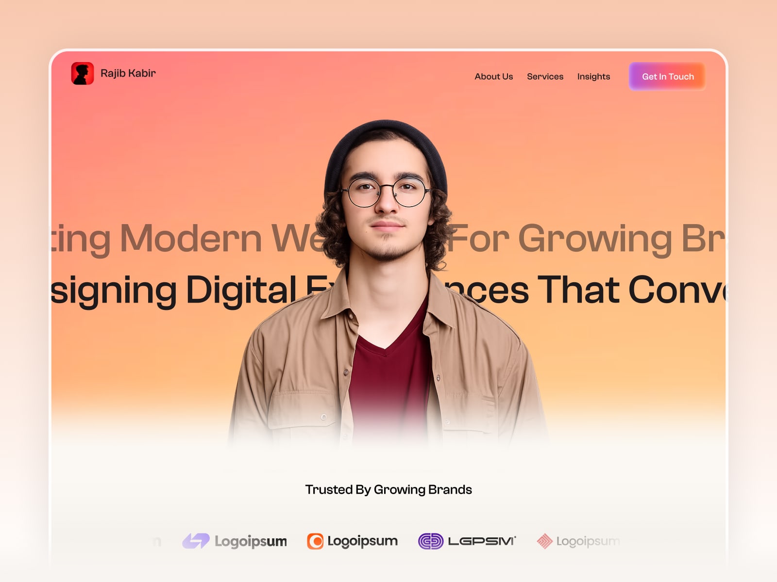 Rajib Kabir template cover