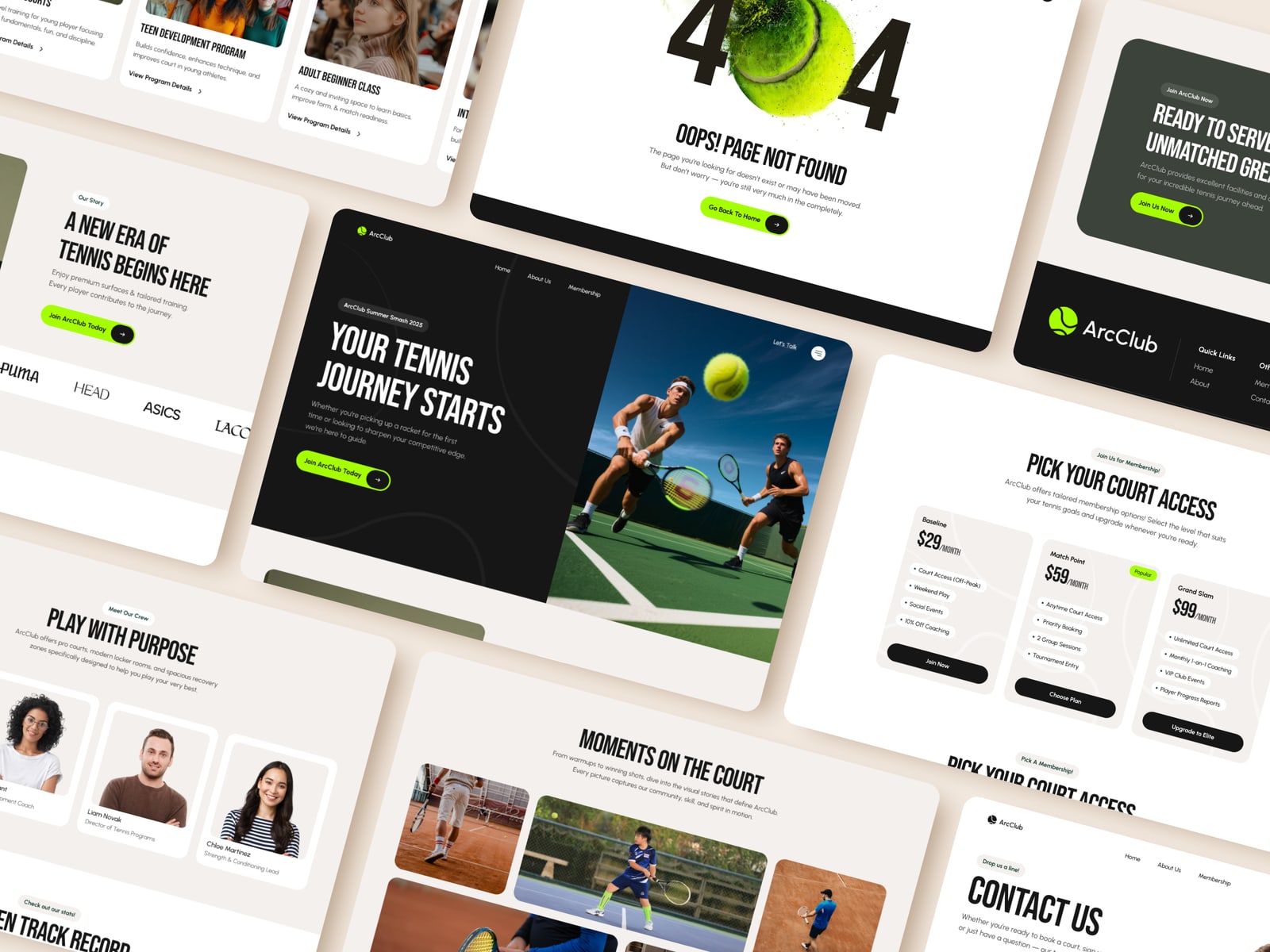 ArcClub template cover