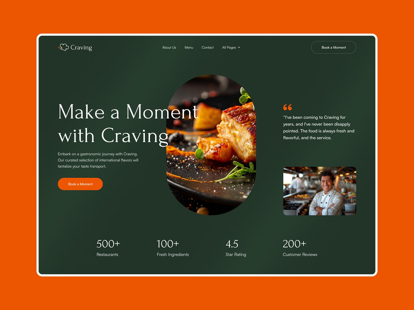 Craving template preview