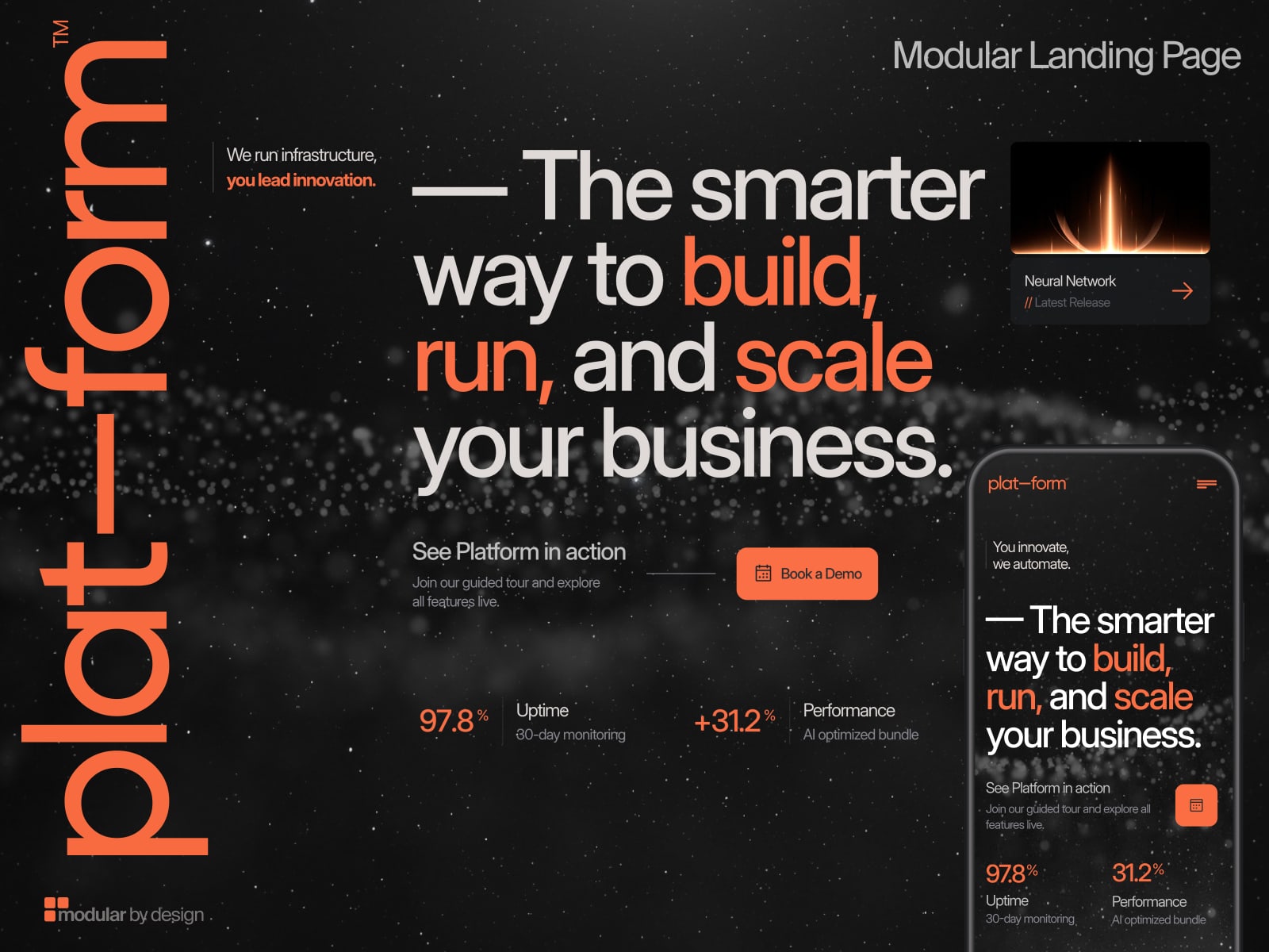 Platform template preview