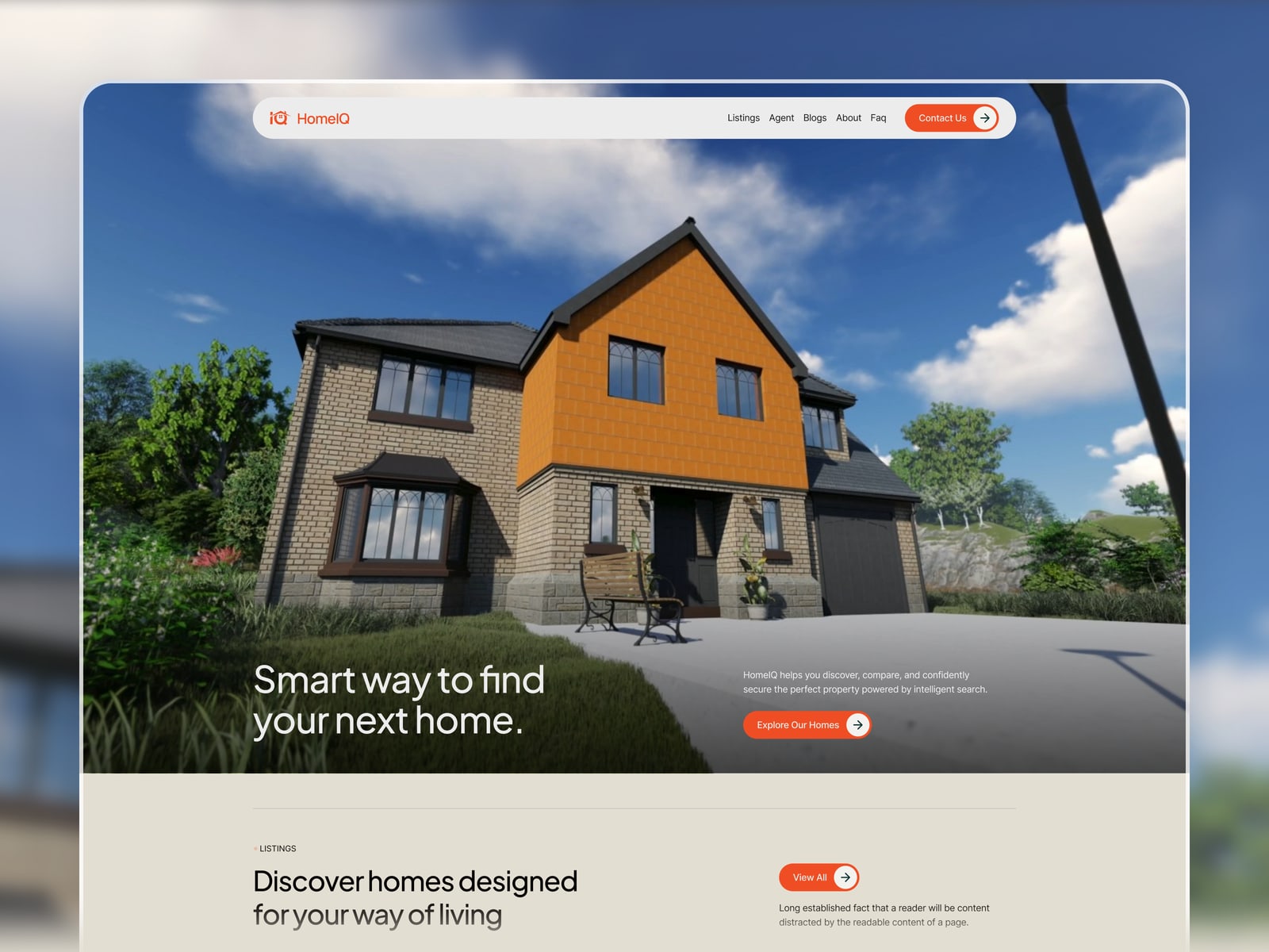HomeIQ template cover