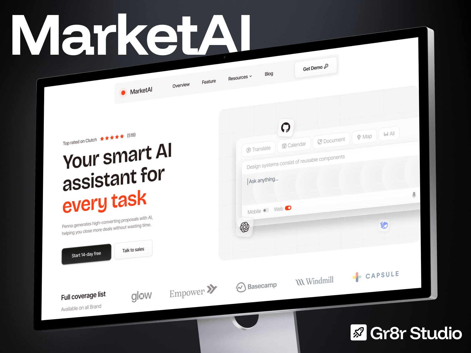 Marketi template cover